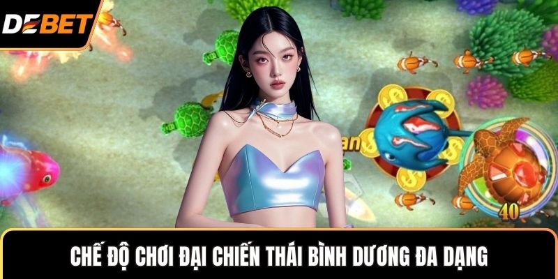 Chế độ chơi đại chiến thái bình dương đa dạng