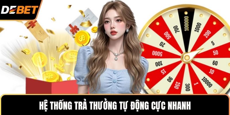 Hệ thống trả thưởng tự động cực nhanh