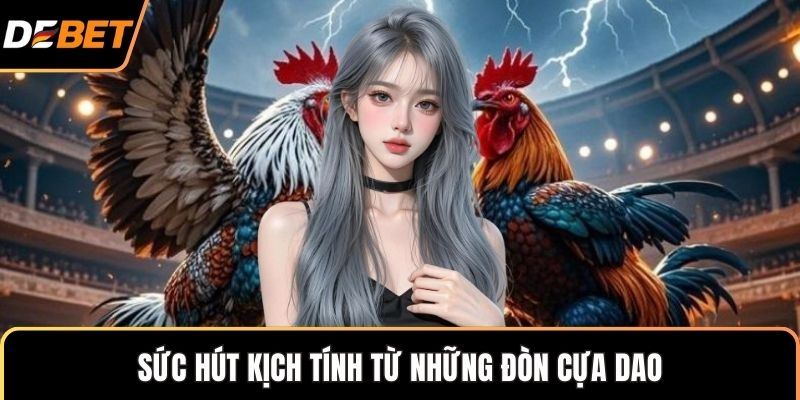 Sức hút kịch tính từ những đòn cựa dao